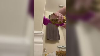 Filthy Slave = Filthy Scat Handjob
