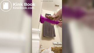 Filthy Slave = Filthy Scat Handjob