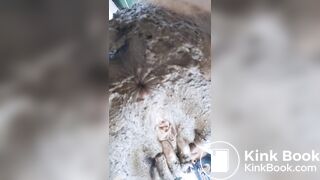 Hot panty shit and smear