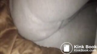 Druk woman shit her pants while sleep