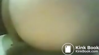 nice ass that poops in the toilet - video 2
