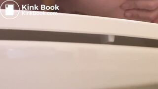 Pretty girl on toilet - video 5