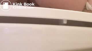 Pretty girl on toilet - video 5