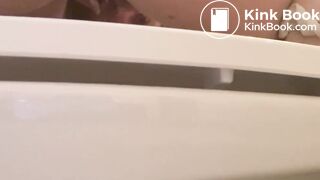 Pretty girl on toilet - video 5