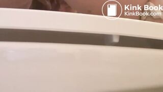 Pretty girl on toilet - video 5