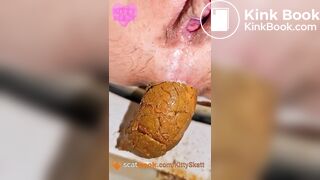 Close up Sexy nasty ass shit