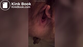 Poop from today (1/17/26) + pee, asshole & hairy pussy