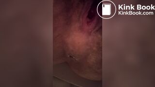 Poop from today (1/17/26) + pee, asshole & hairy pussy