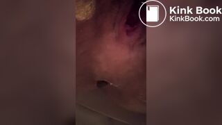 Poop from today (1/17/26) + pee, asshole & hairy pussy
