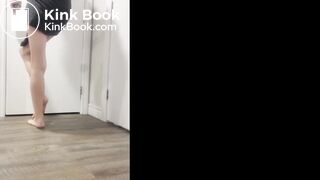 Cute Girl Desperately Messes her Panties