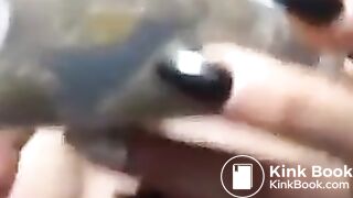 Caga nella ciotola