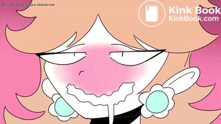 Peach & Daisy have a pee/poop