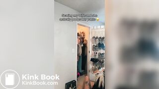 TikTok girl shits her pants after husband scares her