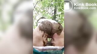 Southern Belle Smearing in the Woods