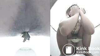Japanese woman's toilet scene - video 772