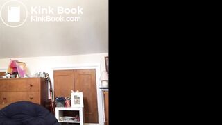 Teen Messes Her Diaper While Cleaning