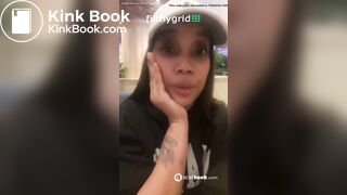 Ebony destroy public toilet