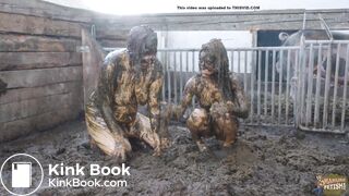 Two Girls One Farm - lesbian cowshit sex