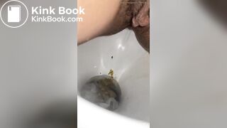 Dirty mommy pooping on toilet - video 8