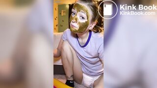 jeanspoop, smearing and eating