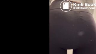 Fit Girl Diaper Mess in Leggings