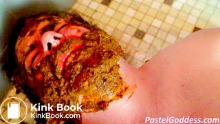 Shit Breakfast for her Slave