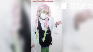 Mitsuri can't hold back poop