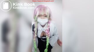 Mitsuri can't hold back poop