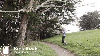 Jogger in Woods Scene Real Poo Edit