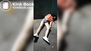 Drunk girl shit diarrhea her pants #1