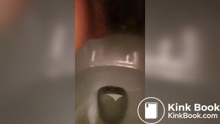 Japanese girl selfie pooping