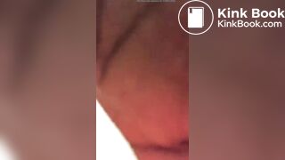 Sexy Black Girl Loud Wet & Watery Blue Panty Poop