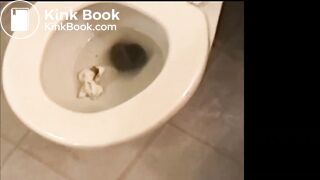 Sexy Girl Pooping in Toilet - video 2