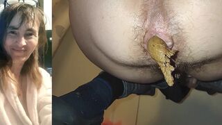 la pute chie
