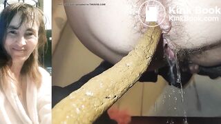 la pute chie