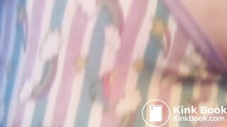 Sexy Hot White Girl Short & Crackly Unicorn Panty Poop