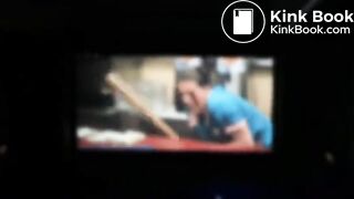 Girl pees and poops during movie in cinema