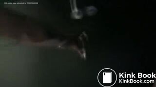 Girl pees and poops during movie in cinema