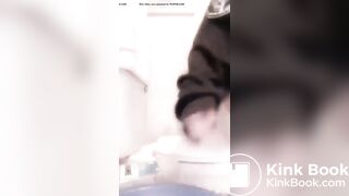 Sexy Hot White Girl Huge Bulging Black Panty Poop
