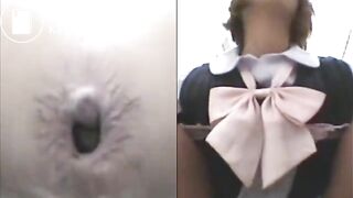 Japanese woman's toilet scene - video 672