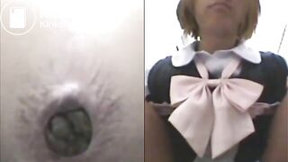 Japanese woman's toilet scene - video 672