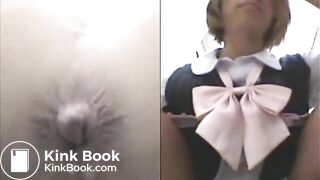 Japanese woman's toilet scene - video 672