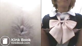 Japanese woman's toilet scene - video 672
