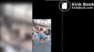 Brazil woman shit her pants while figth