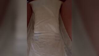 Sexy Hot Japanese Girl Wet Moany Diaper Poop