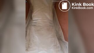 Sexy Hot Japanese Girl Wet Moany Diaper Poop