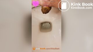 Pooping and pissing on toilets