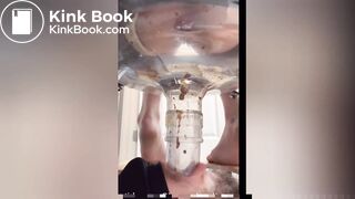 ❤️AMAZING SCAT SLAVE TOILET POV❤️