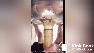 ❤️AMAZING SCAT SLAVE TOILET POV❤️