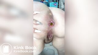 Bbw Commands to clean her shithole